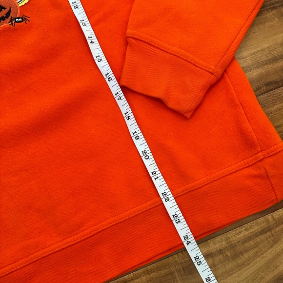 Vintage Holiday Editions appliqué Boo Ghost owl pumpkin Halloween Sweatshirt Med - Picture 5 of 8